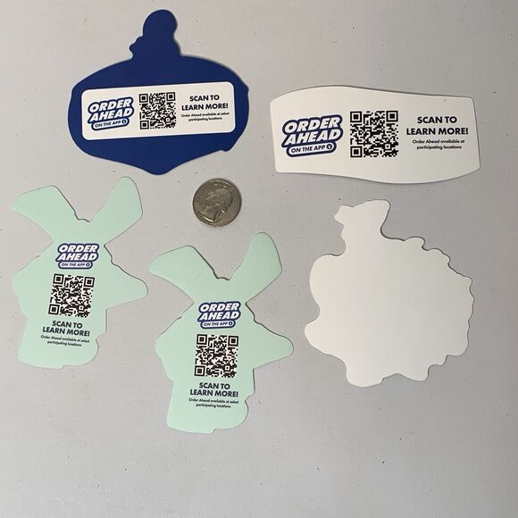 Dutch Bros Sticker Lot 5 Groovy And Bright Manifesting Radness Turkey Stay Lit - Picture 2 of 2